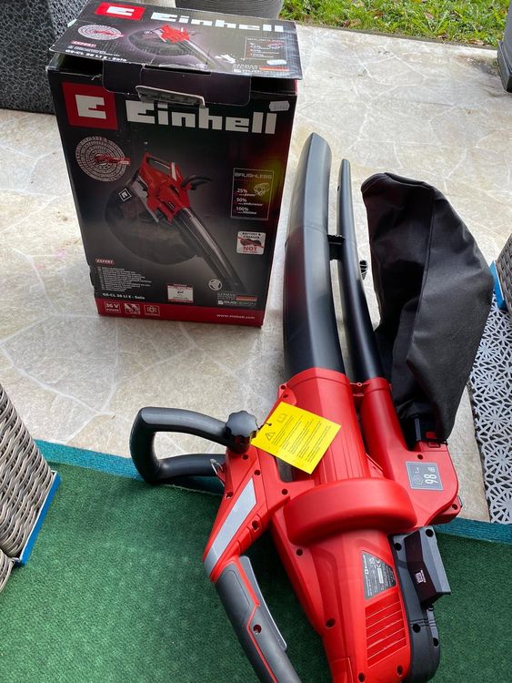 Sac De Récupération Pour Aspirateur à Feuilles - Compatible Einhell GE-CL 36, Gardenic Hof 3000W - Fermeture éclair, Tissu Non Tissé Résistant