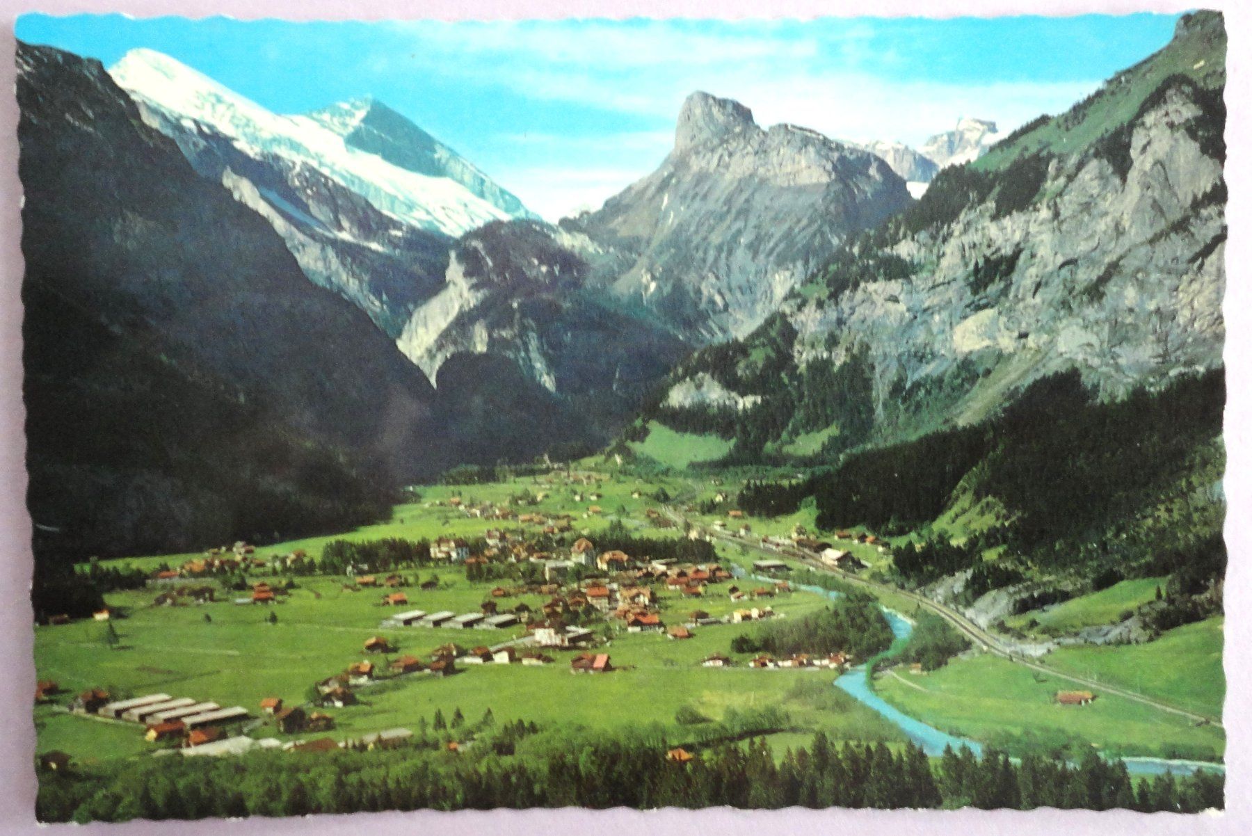 Cartoline postali: Kandersteg 1176 m – Usato da Fétigny venduto da Billy2miny