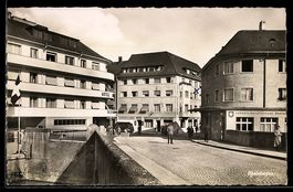 AK Rheinfelden, Hotel Restaurant Storchen, Schweiz. Hauptzol