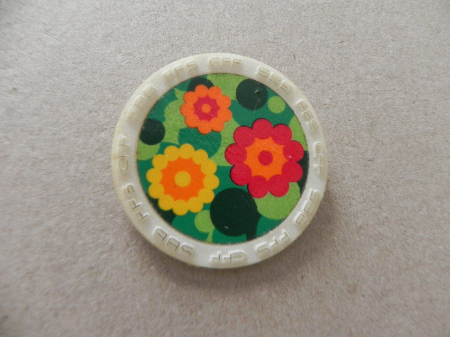 Broschen & Nadeln: Abzeichen SBB Bahn Zug Blume Pin Flora – Gebraucht aus Siebnen von krimsie