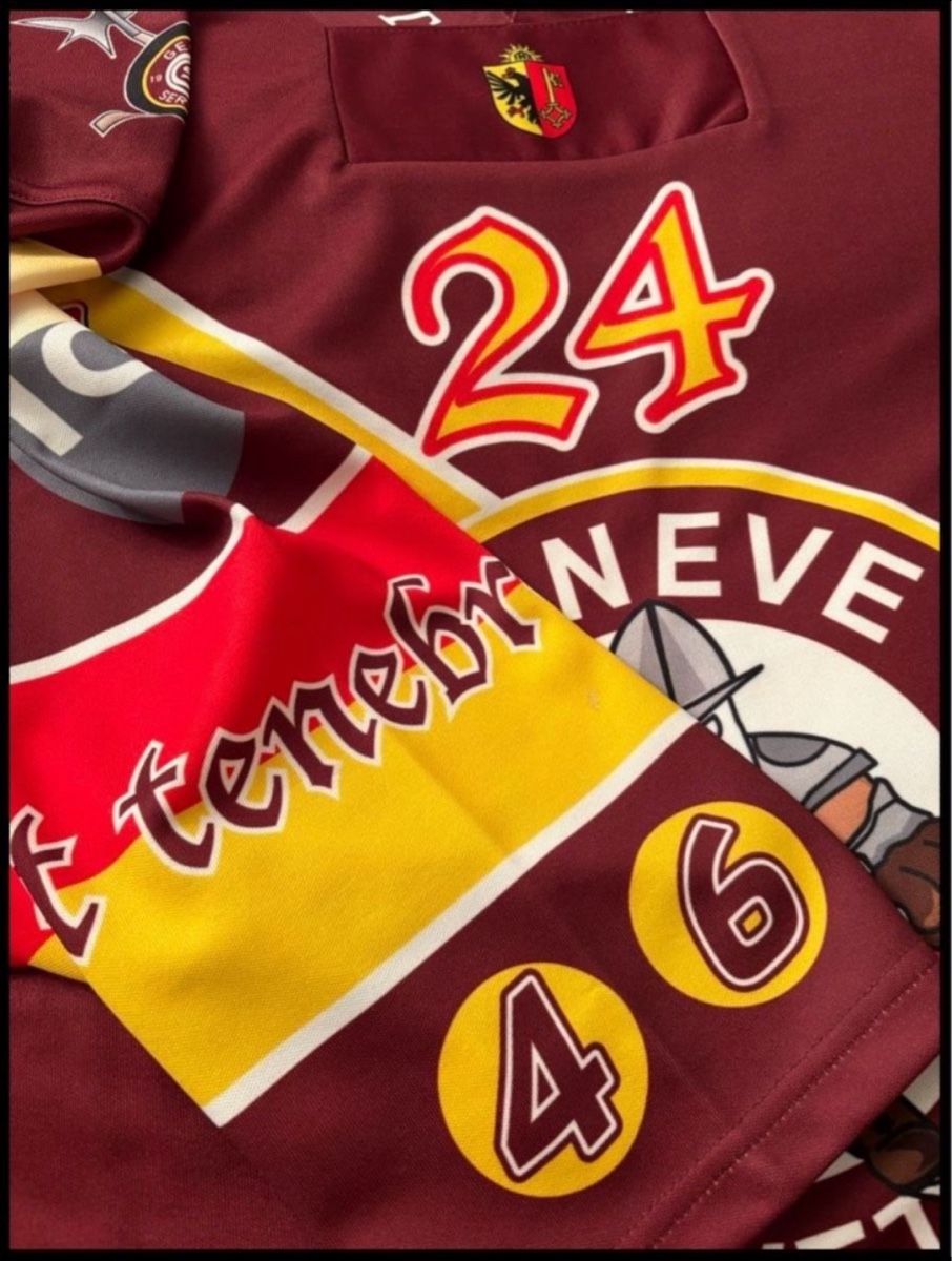 Gameworn Canottiere & Pantaloni: GE-Servette Game Worn Jersey – Usato da Gland venduto da Pyar0211 3