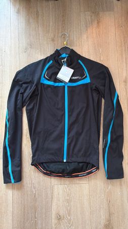 Craft Bike Stretch Jacke M, Schwarz/Blau, Ventair, NP 199.-
