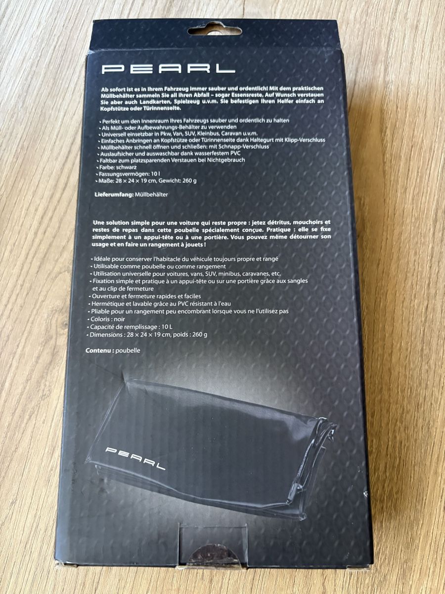 Abfalleimer: Faltbarer Müllbehälter – Neu und originalverpackt aus Ittigen von sab_6dkh 1