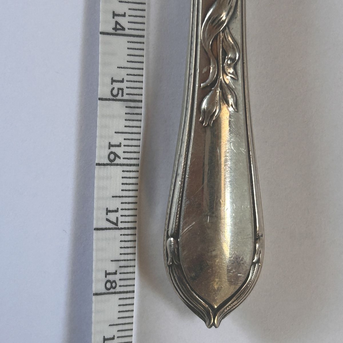 Jezler Posate: Silbermesser, jezler 800er Silber (18cm) – Usato da Basel venduto da bellespirit 1