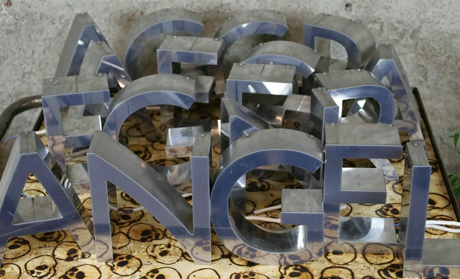 Tutte le decorazioni: Leuchtbuchstaben "ANGER" – Usato da Birrwil venduto da brandschatz_birrwil 3