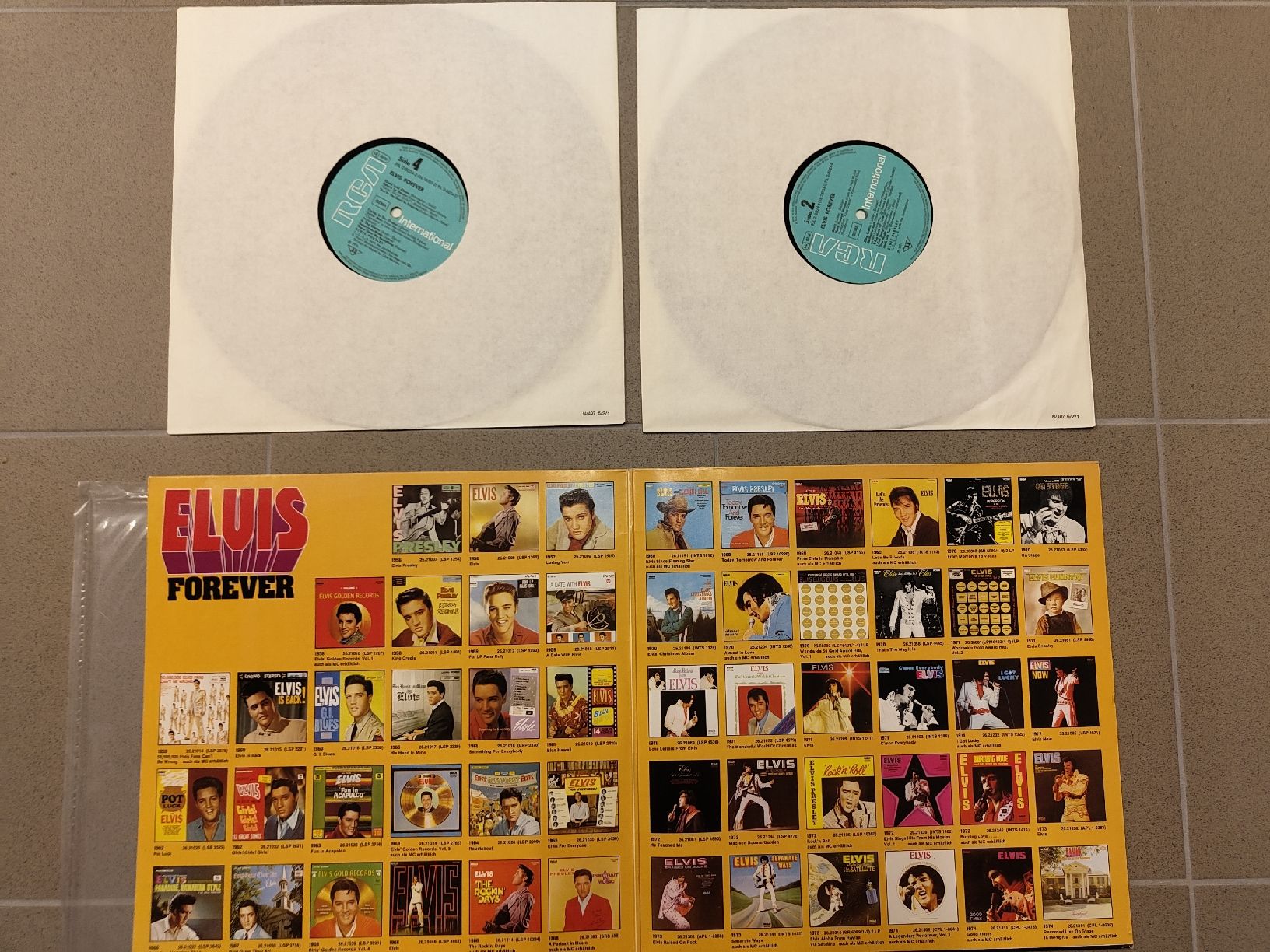 Dischi in vinile: Elvis Forever 32 Hits Vinyl Double LP – Usato da Basel venduto da mariablanka 1