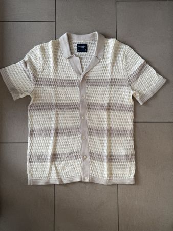 Camicia Abercrombie & Fitch maglia traforata, taglia M 49