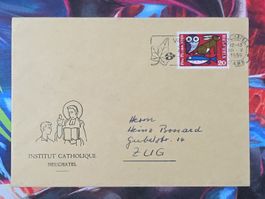 CL33 Enveloppe + Timbre Suisse 1959