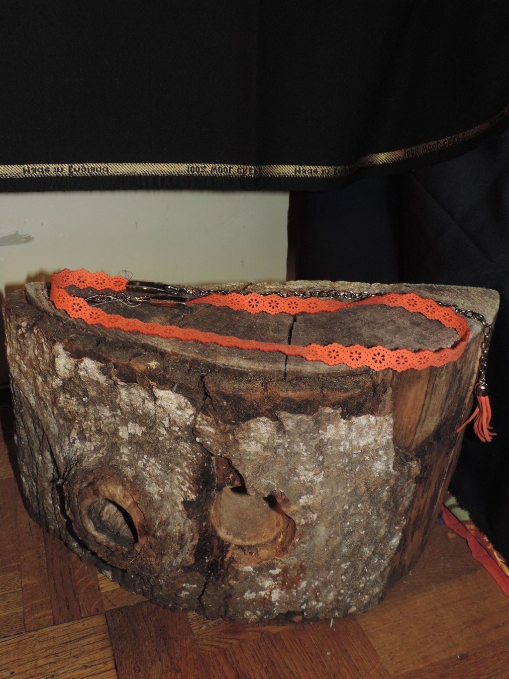 Cinture: ceinture daim rose saumon – Usato da Genève venduto da Axelle333 1