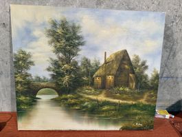 Peinture à l'huile originale,