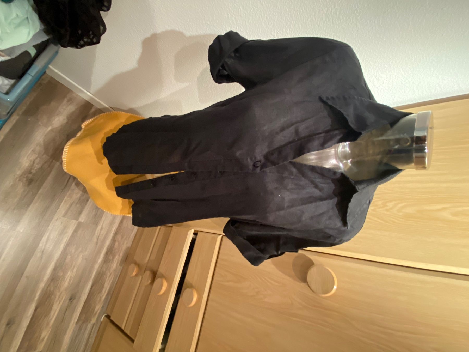 Blusen: SONIA - Leinen Bluse schwarz Grösse L – Gebraucht aus Allenwinden von oba_xb8y 3