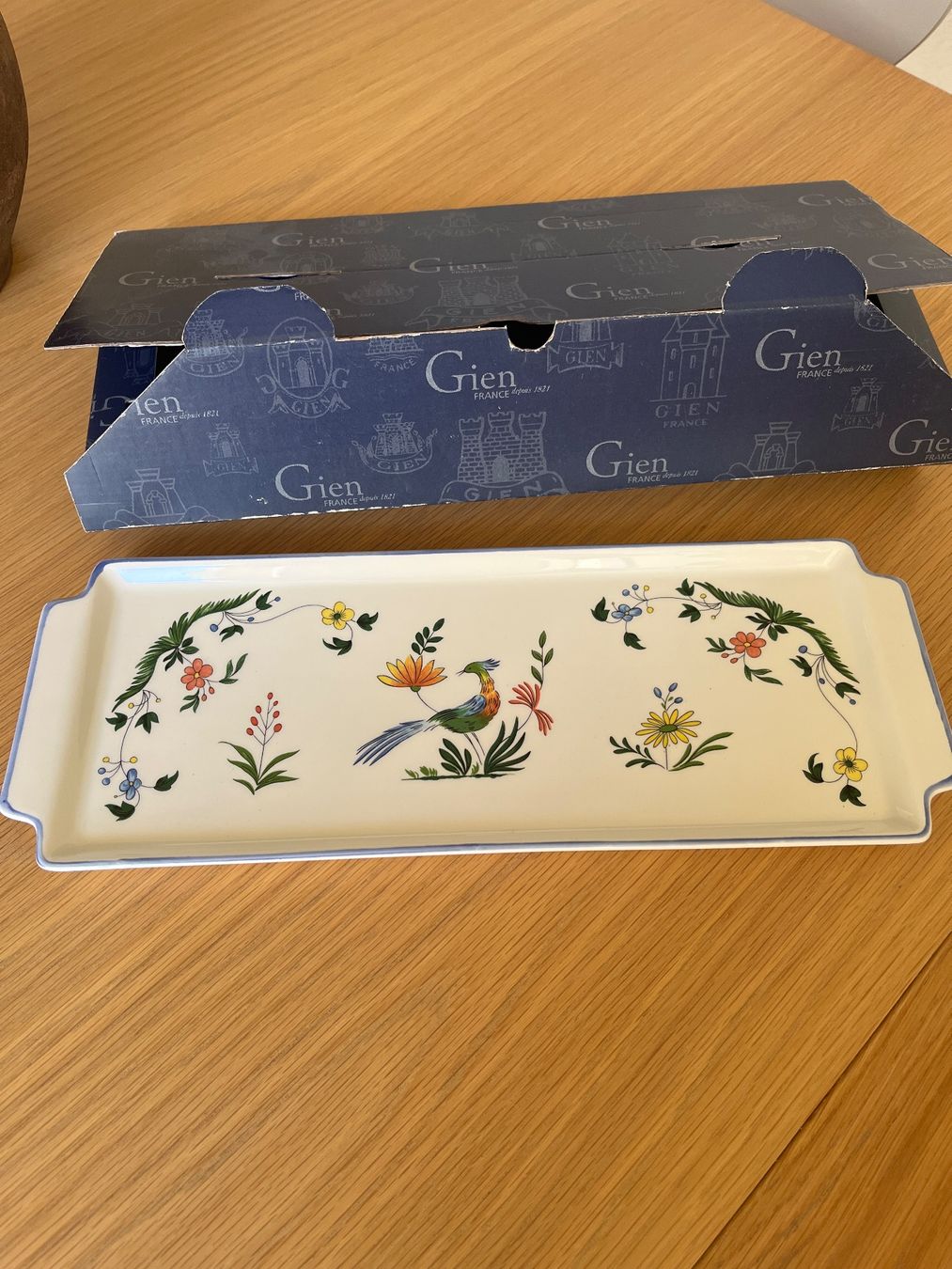 Servierplatten: Plat à cake Gien – Gebraucht aus La Tour-de-Peilz von Enzo25cc