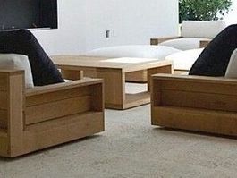 Tisch Gartentisch Teak Holztisch Couchtisch Outddortisch