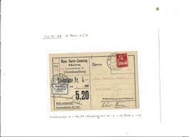 lettre philatélique, Briefmarkenbrief