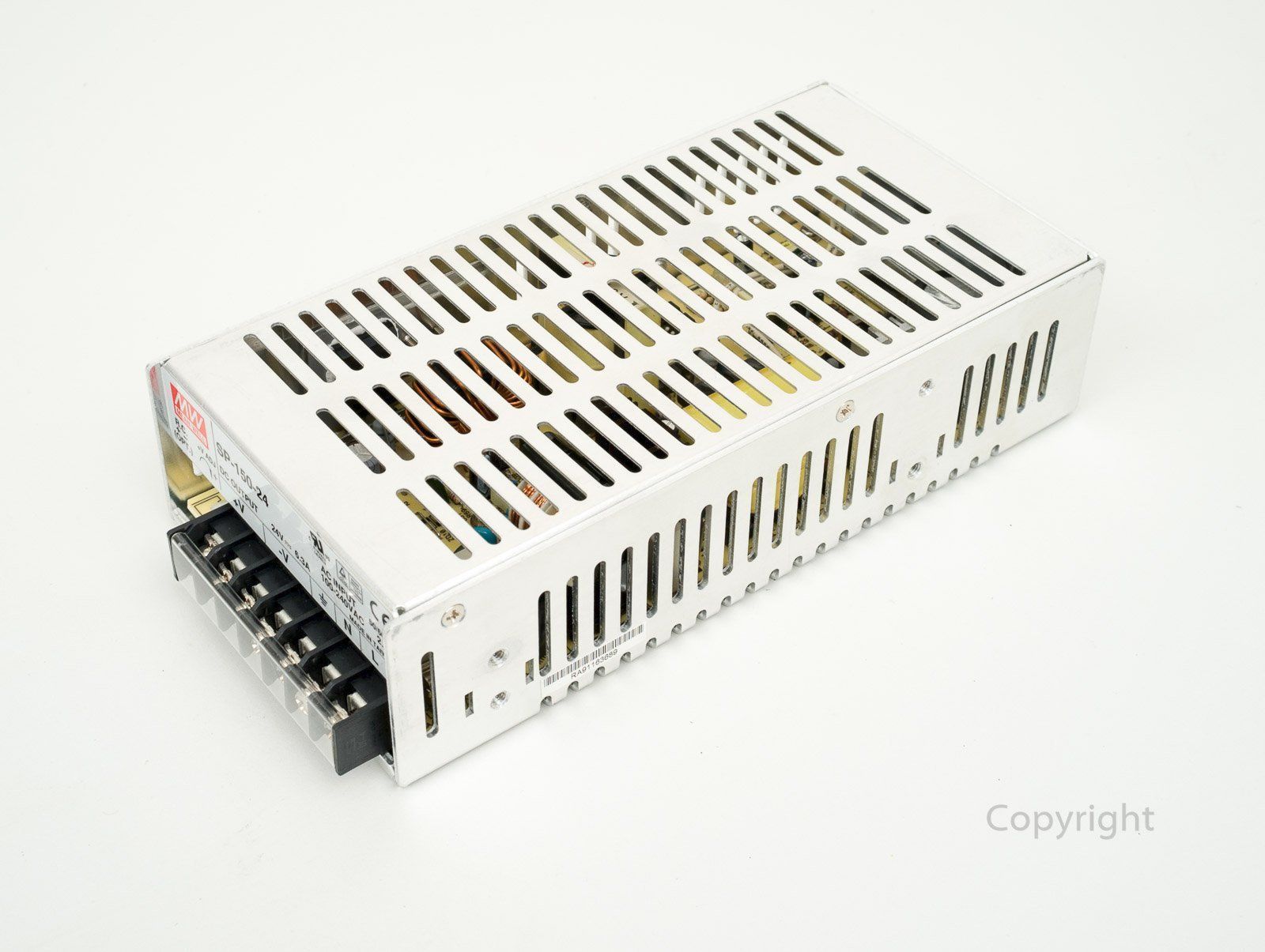 Konverter: Mean Well SP-150-24 / DC24 V / 6.3 A – Gebraucht aus Gland von YA414AX 1