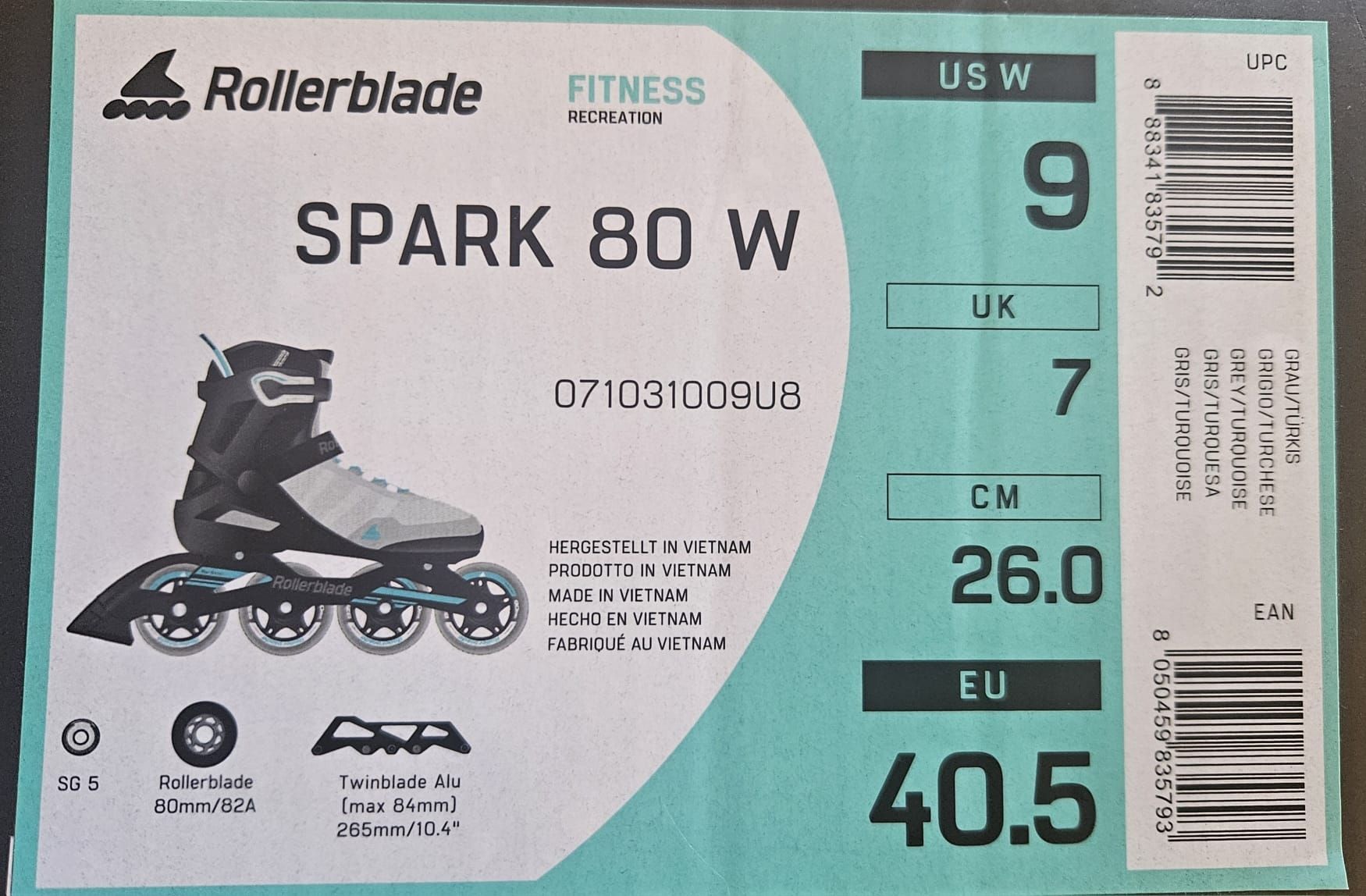 Inline-Skating & Rollschuhe: Rollerblades – Neu (gemäss Beschreibung) aus Wermatswil von AndiMG19