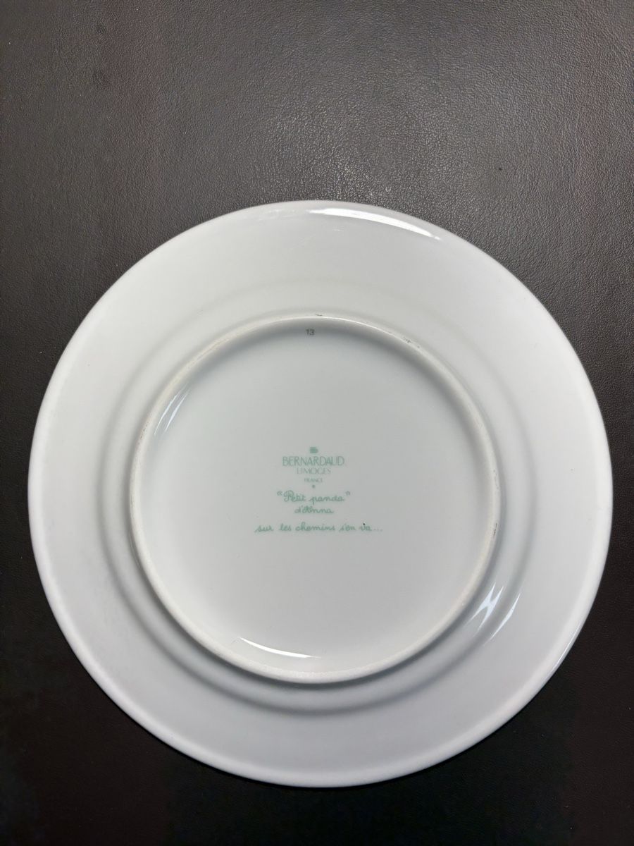 Bernardaud Piatti: Assiette enfant Panda - Bernardaud - COMME NEUF – Nuovo (secondo la descrizione) da Founex venduto da ari_2gt7 1