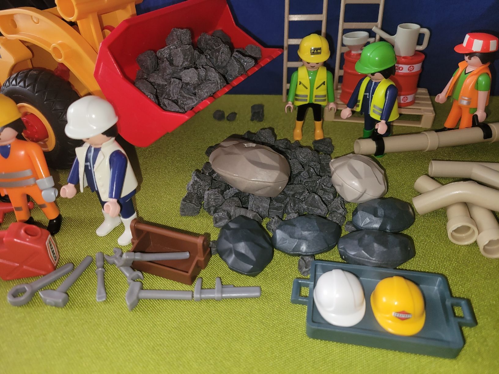 Playmobil Giocattoli: Playmobil Radlader,Trax,Baustelle C130 – Usato da Aarberg venduto da Fink010 3