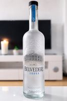 Belvedere Vodka Flasche 6L – leer – Deko / Sammler / LED