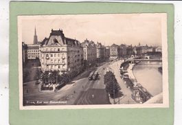 Oesterreich Wien Kai mit Donaukanal 1932
