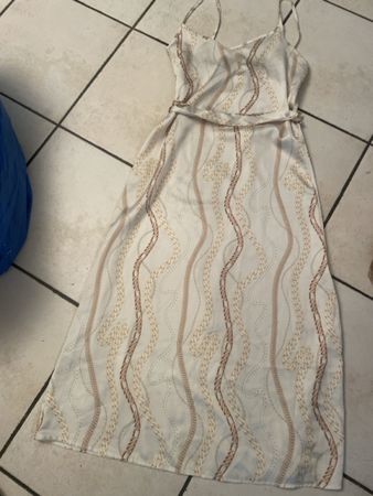 Sommerkleid zebra Kette Print Gr. XS neu