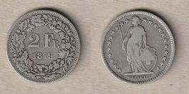 2 Franken 1879