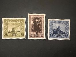 Liechtenstein 1954 Nr. 270 bis 272  **  (3132)