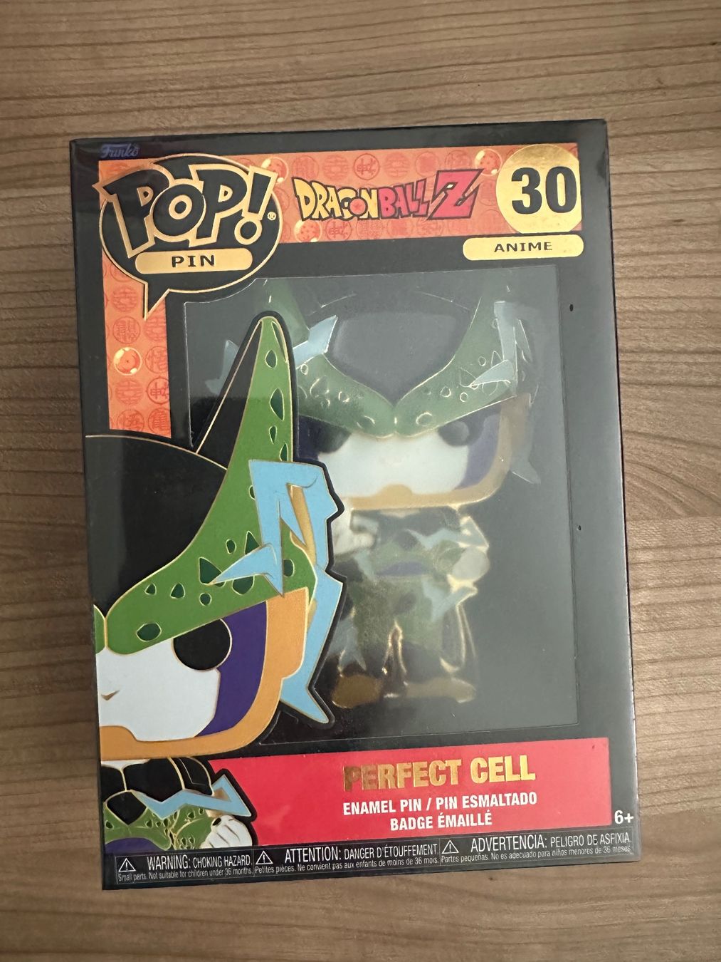 Funko Statuette: DragonBallZ - Perfect Cell - Funko Pop Pin – Nuovo e nell'imballaggio originale da Möhlin venduto da Suissepac