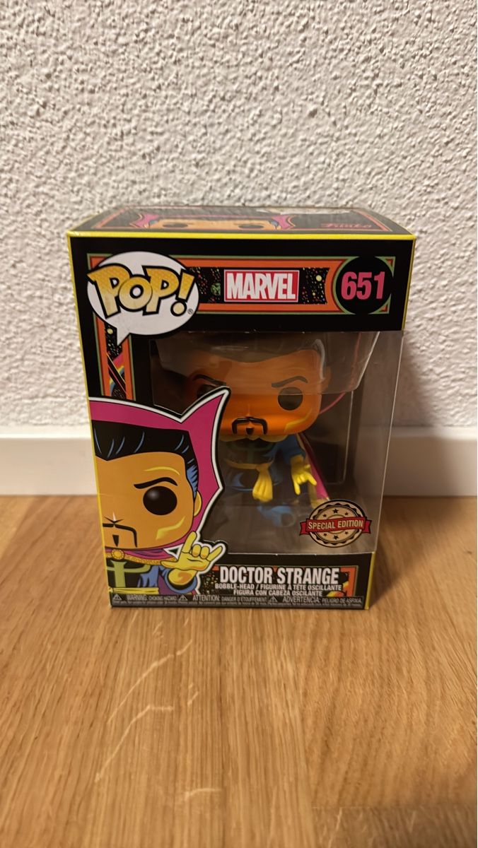 Funko Figuren: Funko Pop Doctor Strange 651 Special Edition Marvel – Neu und originalverpackt aus Suhr von Dominick