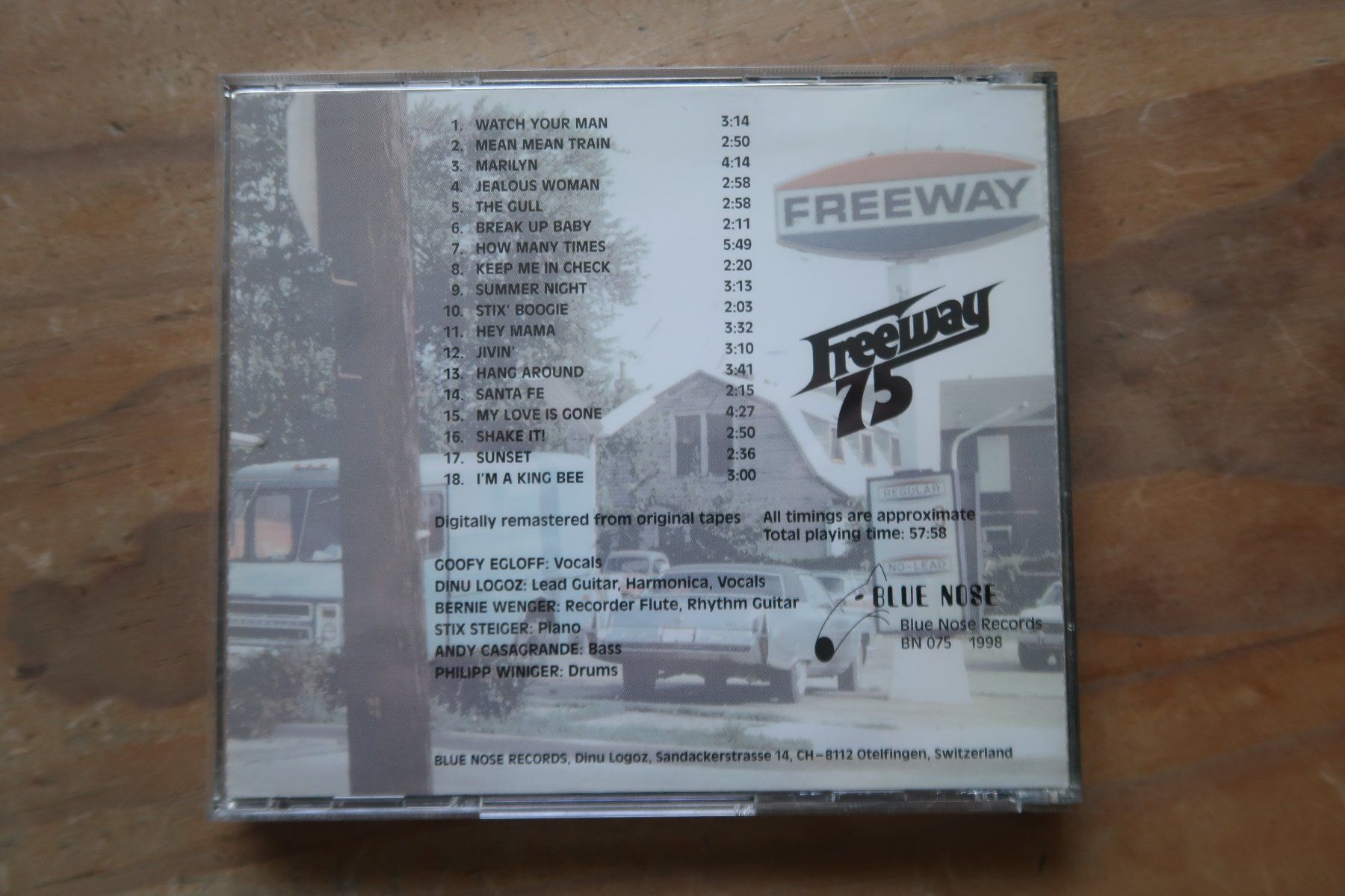 CDs: FREEWAY 75 - BOOZED - mit 6 BONUS TRACKS - CD – Gebraucht aus Basel von Patiscat 2