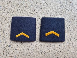 * Gradabzeichen Patten Set Korporal Luftwaffe *