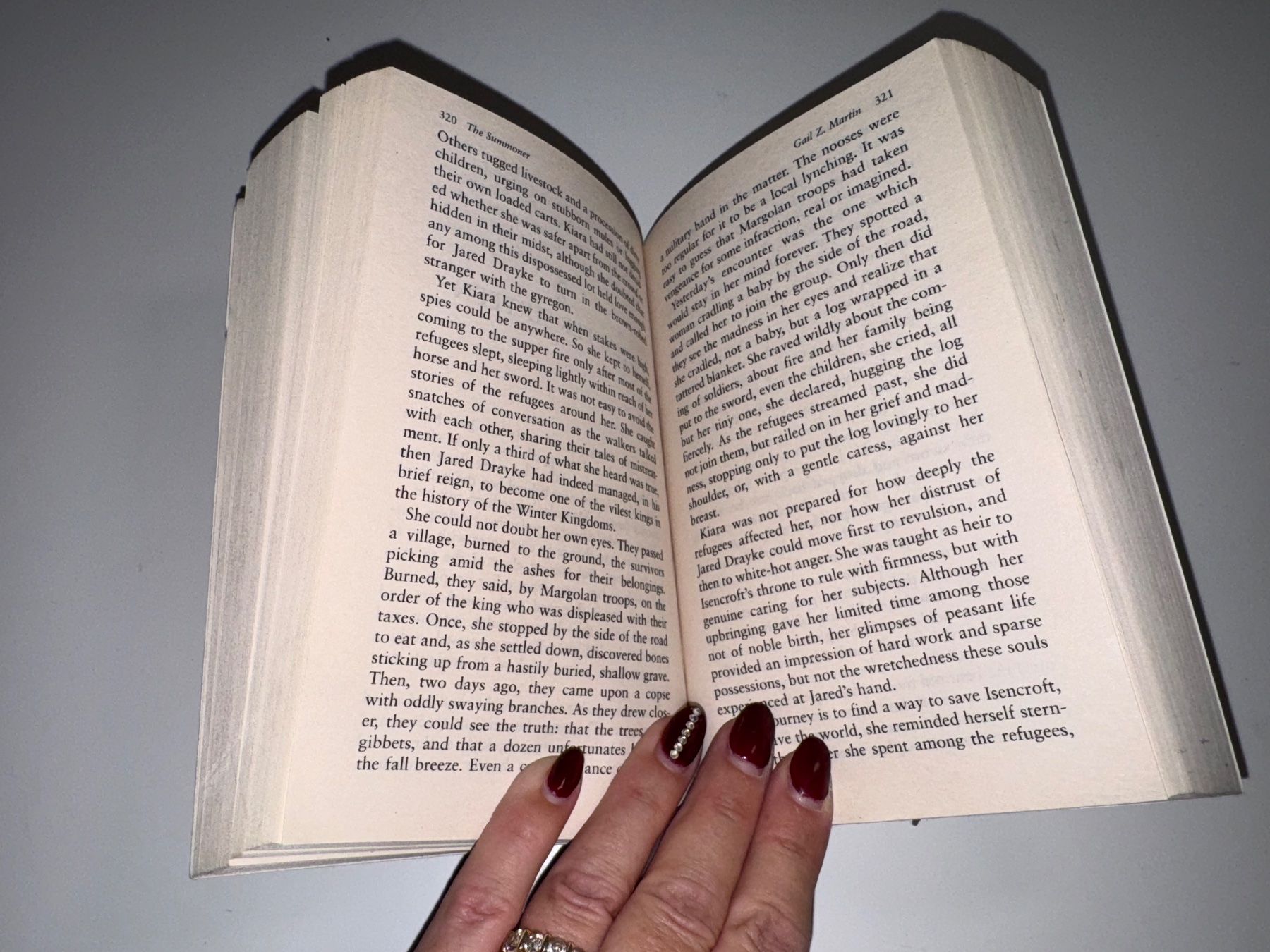 Libri: NOVEL: Gail Z. Martin, The summoner – Usato da Grosswangen venduto da English_books 6
