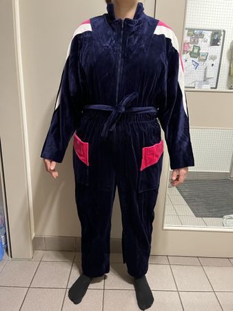 Gemütlicher Jumpsuit für zuhause zum kuscheln