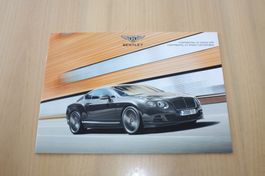 Bentley Continental GT Speed Prospekt 2014