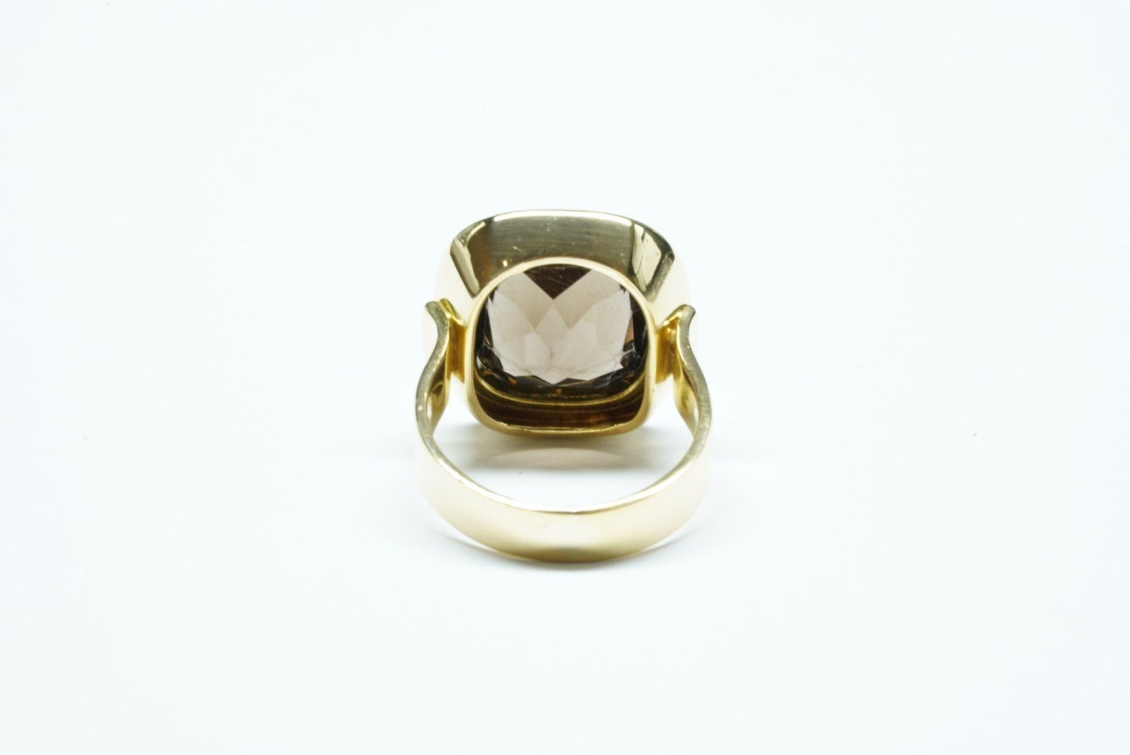 Anelli: Massiver Fingerring 18k mit Rauchquarz – Usato da Bülach venduto da Re-Jewelled 3