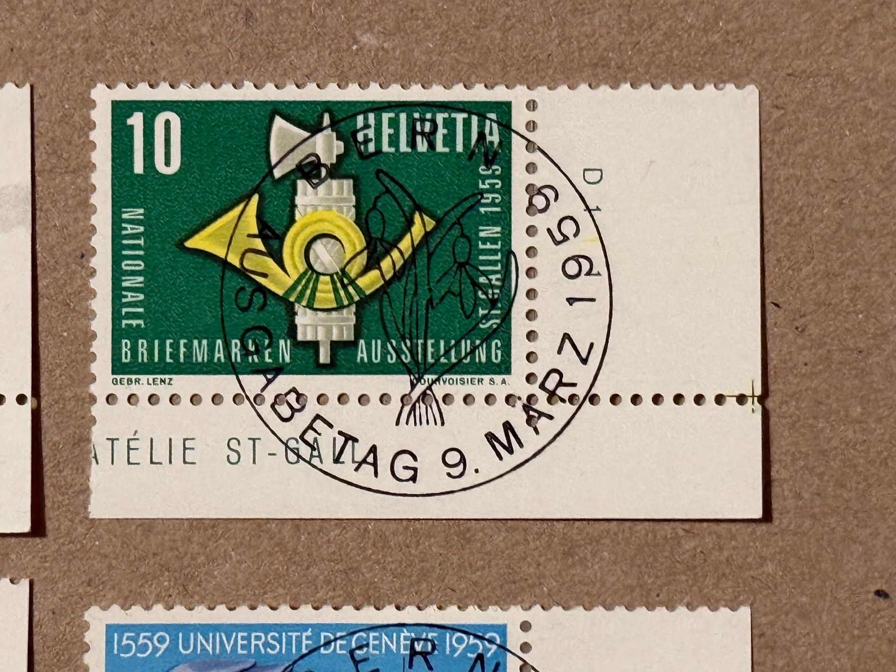 Tutti i francobolli: 343-346, ET Voll – Usato da Aarau venduto da hilde47 2
