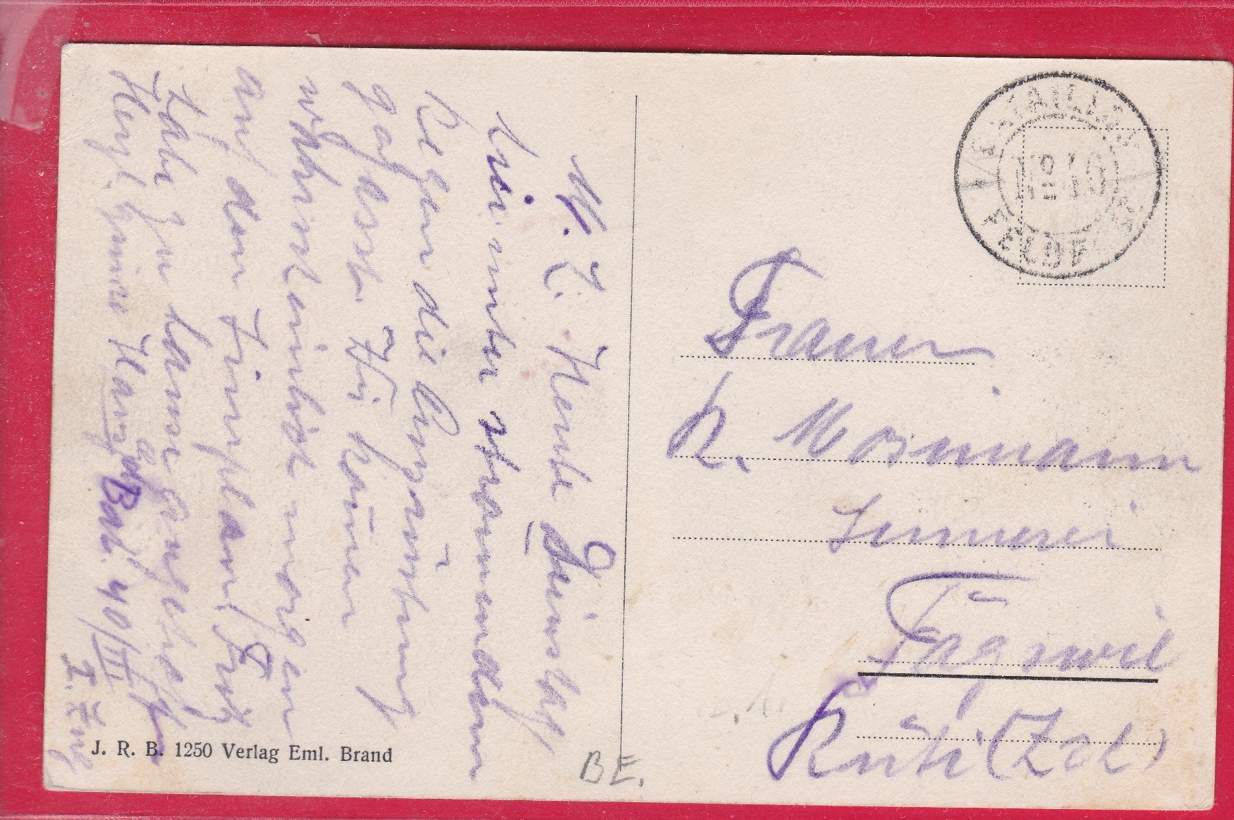 Cartes postales: LANGNAU, FELDPOST – D'occasion à Oberrieden par Gebirgsstelze 1
