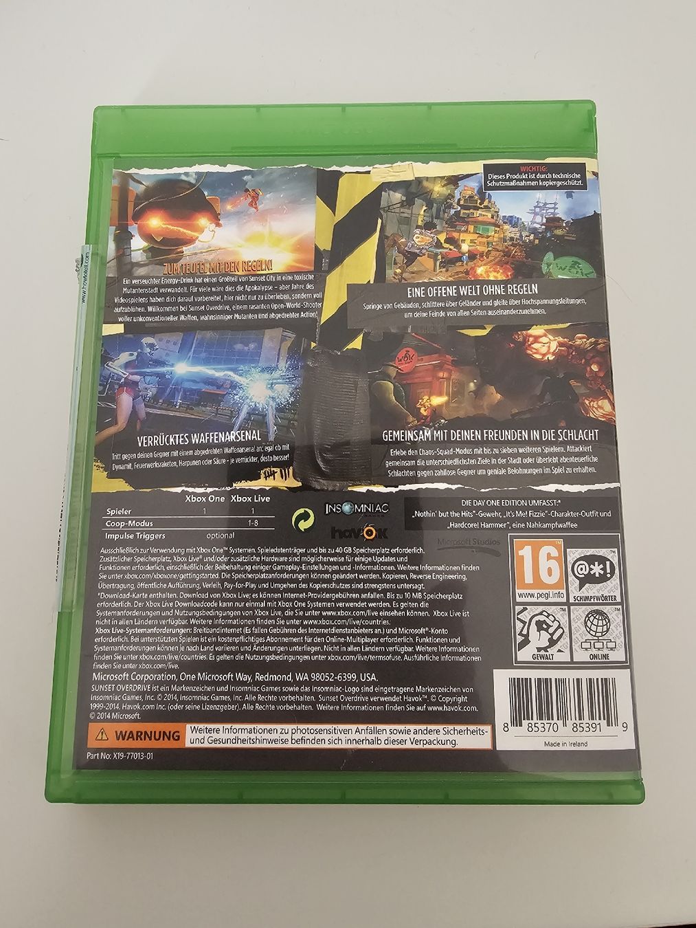 Microsoft Giochi: Sunset Overdrive für Xbox One – Usato da Emmenbrücke venduto da prisan_LU 2