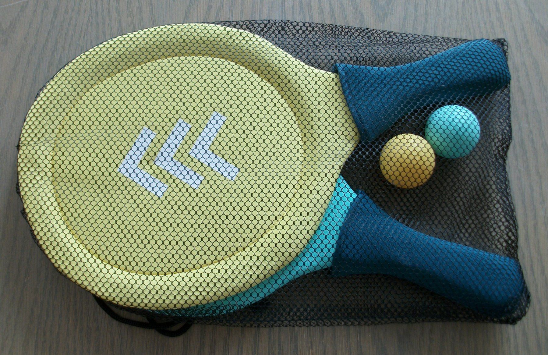 Giochi: BEACH-PADDLE-SET; fabrikneu im Netz – Nuovo e nell'imballaggio originale da St. Moritz venduto da Manu7500 1