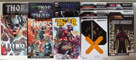 Marvel Comic Sammlung - Thor, X-Men, Miles Morales (EN)