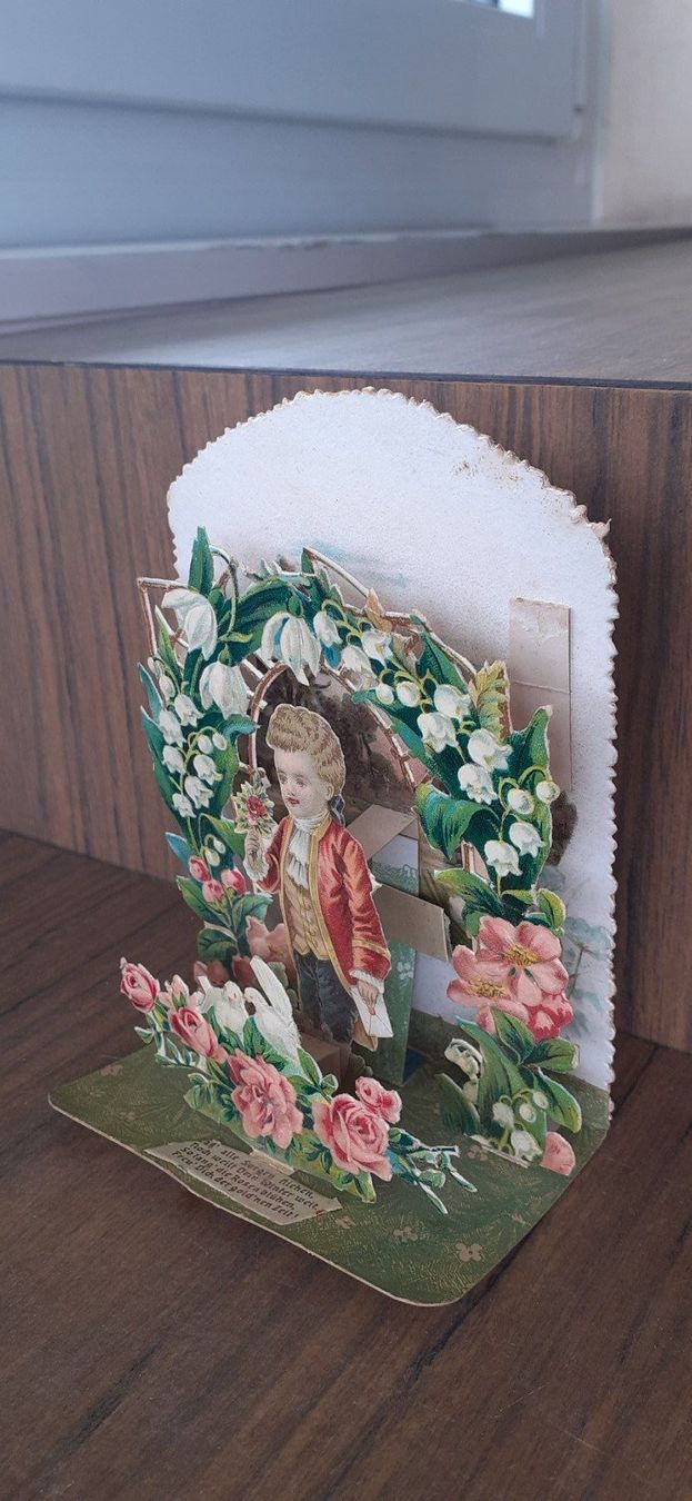 Cartoline postali: Ansichtskarte 3 D antik Nr.1 – Usato da Mörschwil venduto da lindaswunderkiste 5