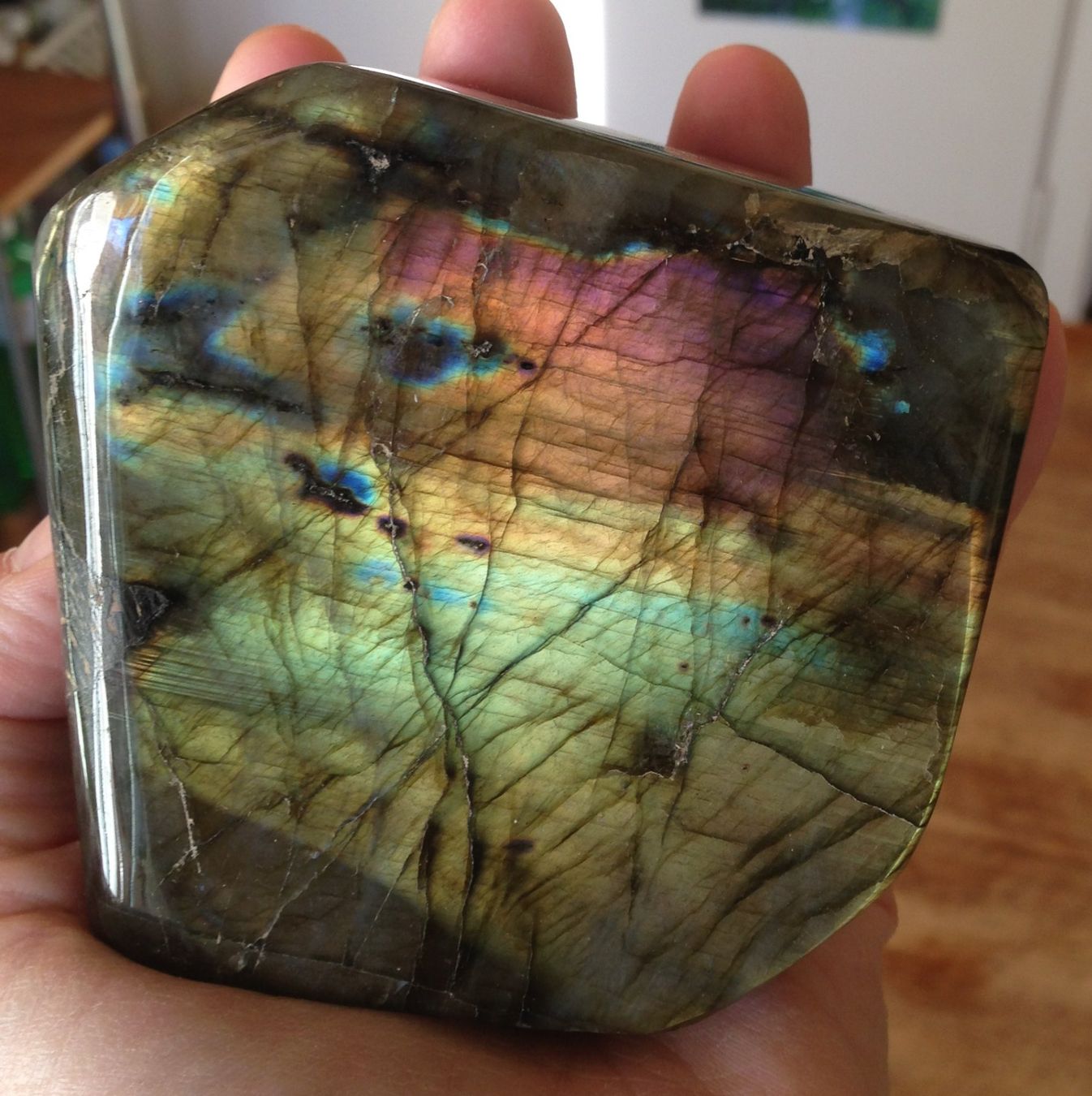 Minerali & Pietre curative: labradorite 782gr – Usato da Vevey venduto da zabounetta 3