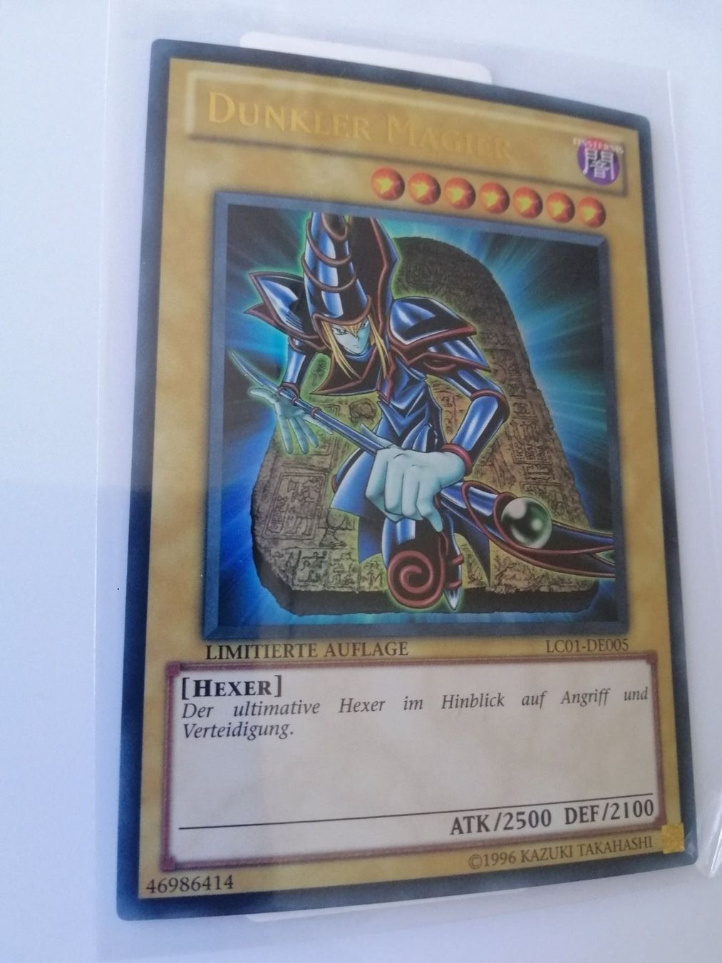 Yugioh Carte collezionabili: Dunkler Magier Ultra-Rare Mint Limitiert – Nuovo (secondo la descrizione) da Boswil venduto da ShoppingCenterCity 4