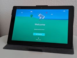 Sony Xperia Z4 Tablet (SGP712) – 32GB + 64GB SDKarte + Hülle