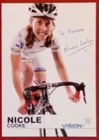 Nicole Cooke Autogramm signiert Foto 10x15cm