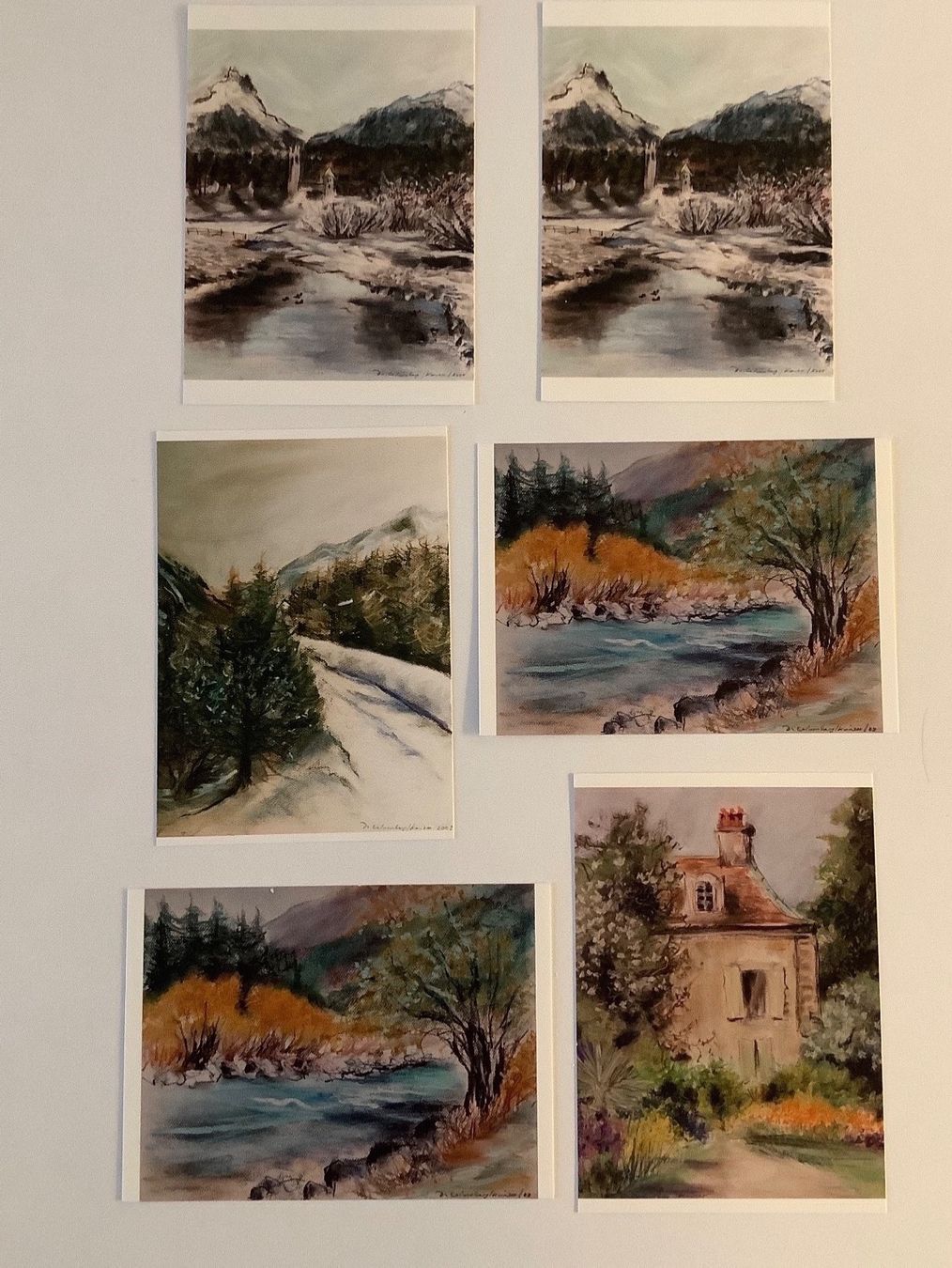 Cartoline postali: 6 Ansichtskarten – Usato da Triesen venduto da boston7