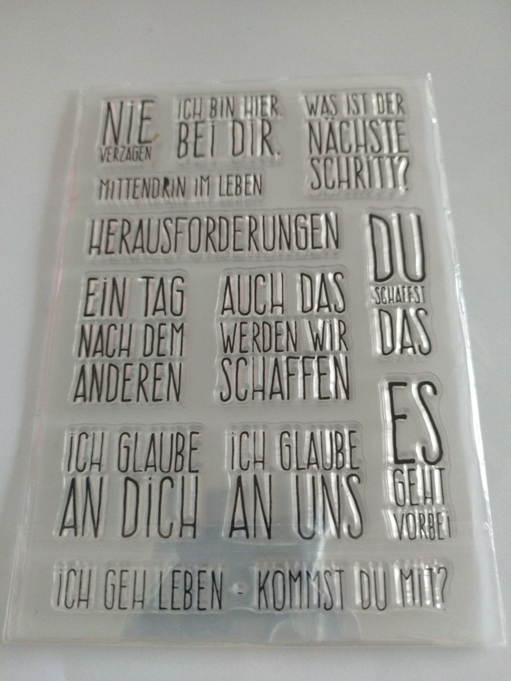 Timbri: Silikonstempel / Motivstempel (2) – Nuovo e nell'imballaggio originale da Würenlingen venduto da pjs-at-tutti 6