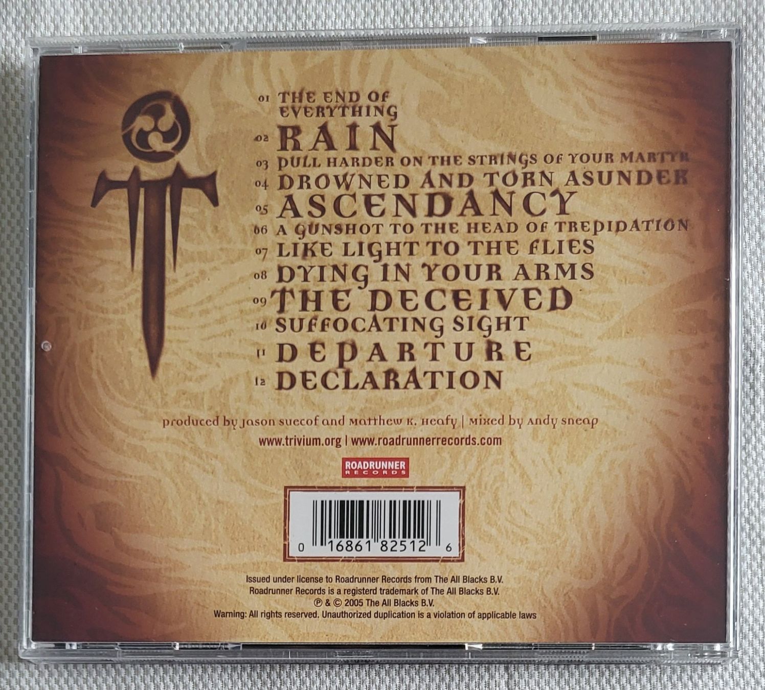 CD: Trivium - Ascendancy – Usato da Villars-sur-glane venduto da Epsilonhike 1