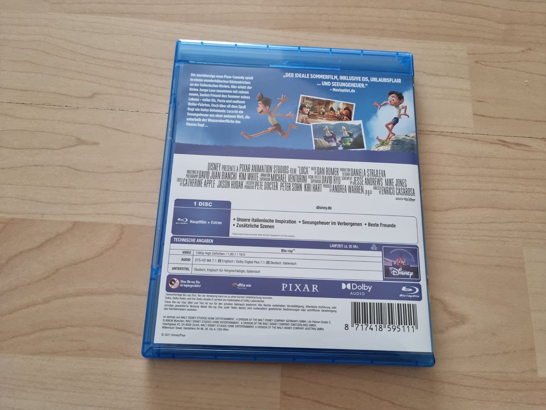 Tutti i DVDs: Luca auf Blueray – Nuovo (secondo la descrizione) da Ostermundigen venduto da ala_pt5h 1