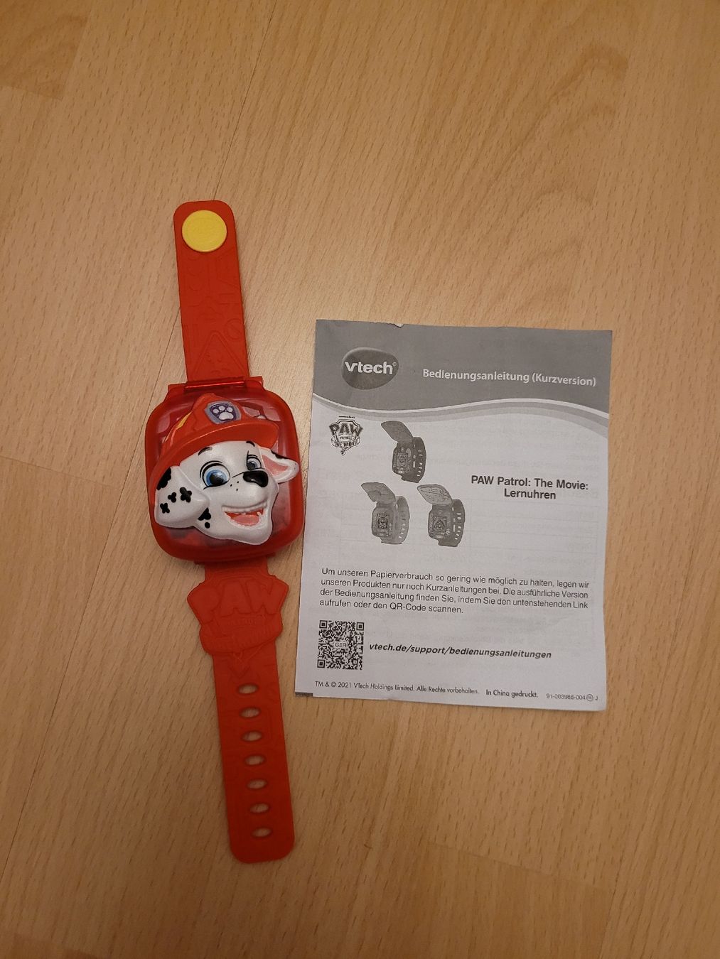 Vtech Giocattoli: Vtech Lernuhr Paw Patrol – Usato da Inwil venduto da Flower2325